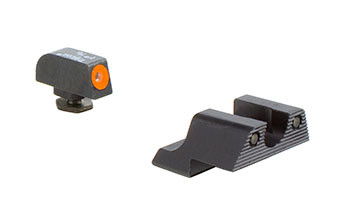 Trijicon HD Night Sight Set — Orange Front Outline — for Glock Model 42 and 43
