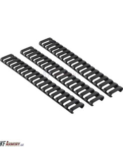 ERGO 18-Slot Low-Pro Ladder Rail Cover® – 3 Pack – Black