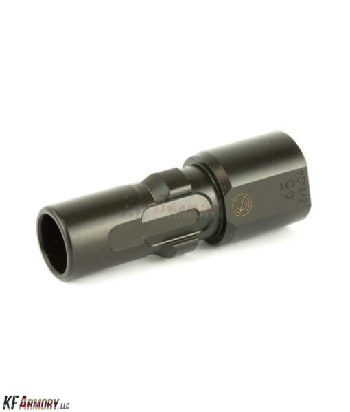 SilencerCo 3-Lug Muzzle Device 5/8x24 45ACP