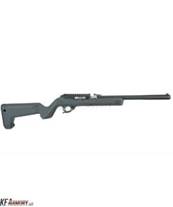 Tactical Solutions X-RING TSS TAKEDOWN Rifle Matte Black - Backpacker Stealth Gray Stock