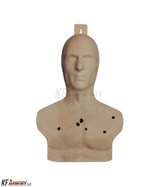 Birchwood Casey 3D Silhouette Target, Face and Torso - 3 Pack