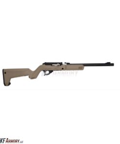 Tactical Solutions Matte Black X-RING Takedown VR Rifle - Backpacker Flat Dark Earth Stock