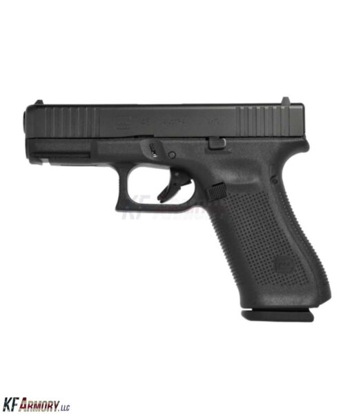Glock G45 GEN 5 9mm Fixed Polymer Sights Front Serrations - Black (GLOCK Blue Label)