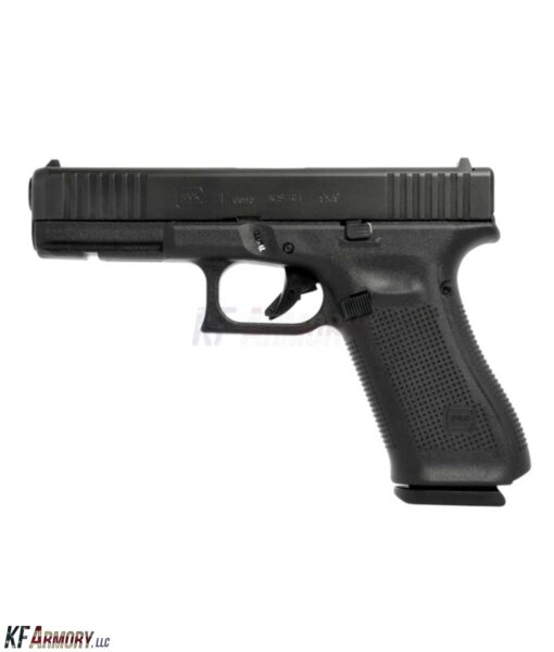 Glock G17 GEN 5 9mm Front Serrations - Black (Glock Blue Label)