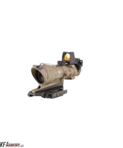 Trijicon ACOG® 4x32 BAC ECOS Riflescope with Trijicon RMR® 5.56 BDC - FDE