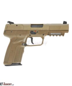 FN Five-seveN® 4.8" Ambidextrous, Adjustable Sights Pistol 20Rd - FDE