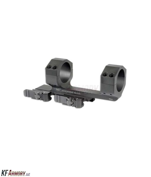 Midwest Industries 34mm QD Scope Mount with 1.4-in Offset - Black