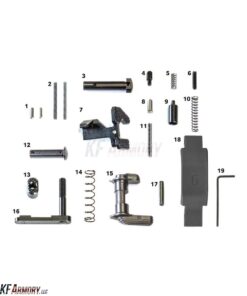 Geissele Automatics Super Duty Lower Parts Kit, No Grip - Black