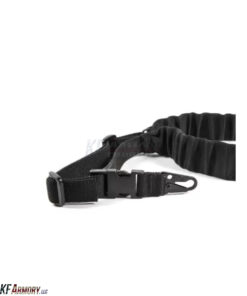 Blue Force Gear UDC Padded Bungee Single Point Sling, HK Style - Black