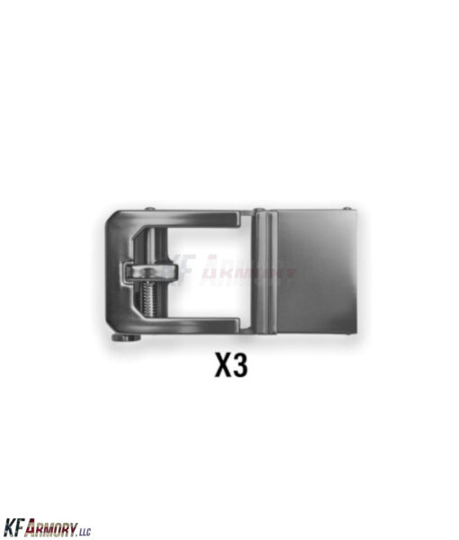 KORE X3 Belt Buckle, 1.5" - Gunmetal