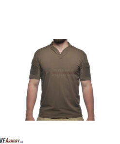 Velocity Systems Boss Rugby, Short Sleeve, XLarge - Coyote Brown