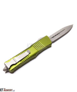 Microtech 142-12APOD Combat Troodon D/E, Apocalyptic Serrated Blade - OD Green