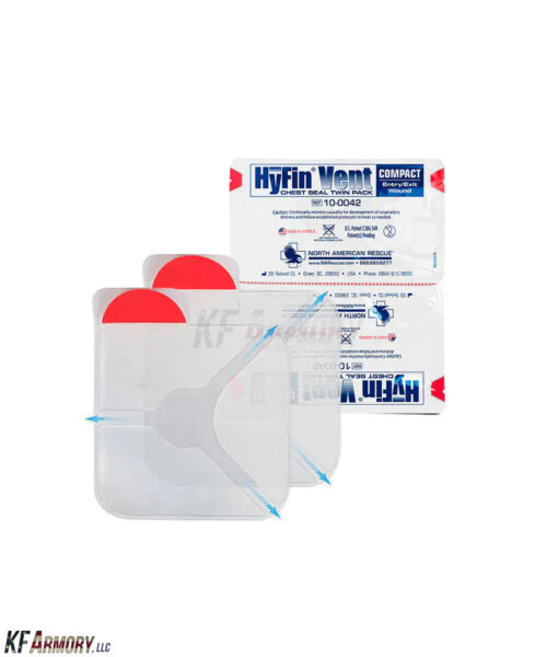 Blue Force Gear Hyfin Chest Seal, 2 Pack - Compact
