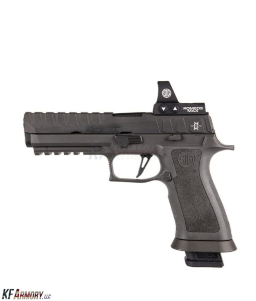 SIG Sauer P320MAX Full-Size, 5" Barrel, 21rd Steel Mag, 9MM, 6 MOA Romeo3 MAX, Competition Ready - Gray