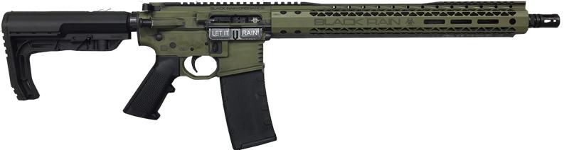Black Rain Ordnance Billet 5.56 16"  Bazooka Green