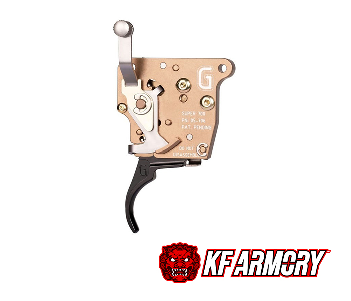 Geissele Automatics Super 700 Copper 2 Stage Trigger Fits Remington 700