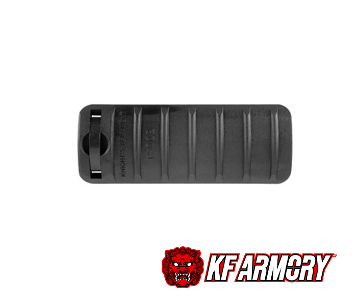 KAC Picatinny Rail Panel, Black Finish, Picatinny Rail Sections, 3.9", 6-RIB
