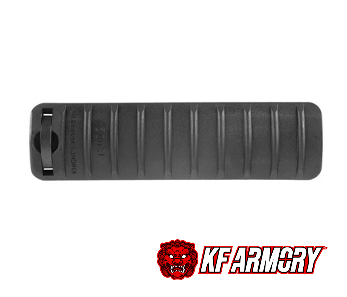 KAC Picatinny Rail Panel, Black Finish, Picatinny Rail Sections, 3.9", 9-RIB