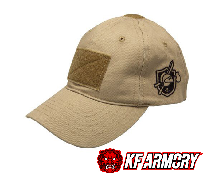 KAC Tan Velcro Hat