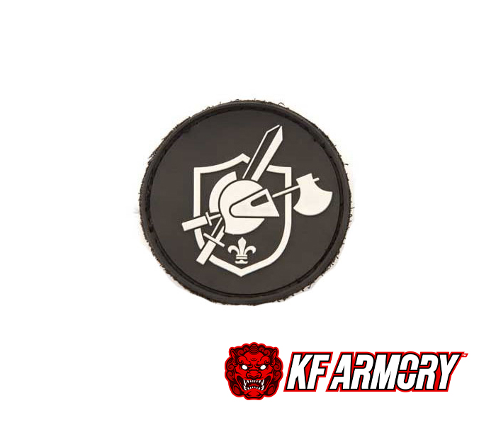 KAC Black PVC patch KAC Crest