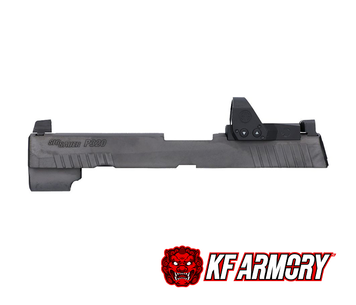 Sig Sauer P320 RXP 9MM 4.7" SLIDE ASSEMBLY, ROMEO1PRO, BLACK