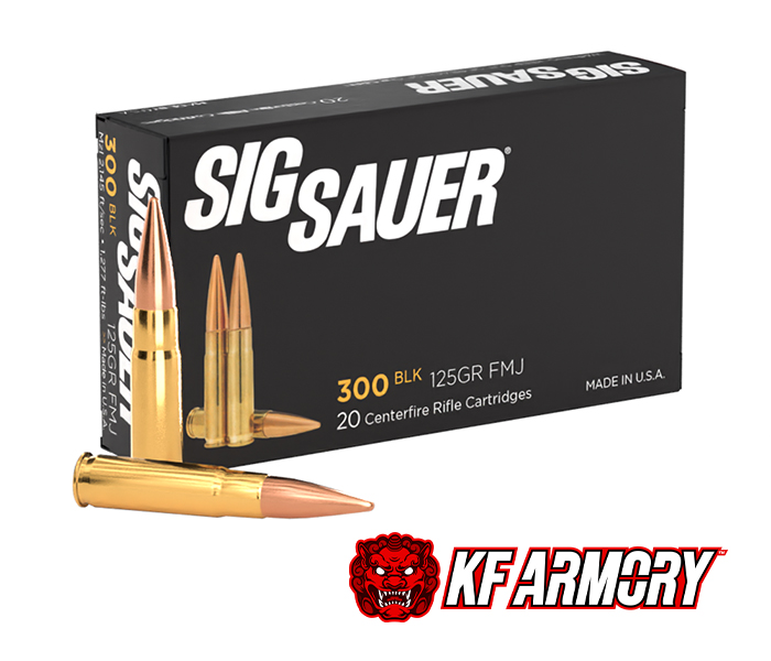 Sig Sauer 300BLK, 125GR, ELITE BALL, FMJ