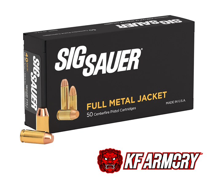 Sig Sauer 40S&W, 180GR, Elite Ball, FMJ