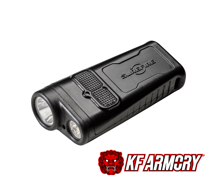 Surefire DBR Guardian Dual Beam Rechargeable Flashlight (Black)