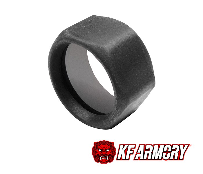 Surefire Slip-on Flashlight Bezel Filter 1.125 inch Clear Filter