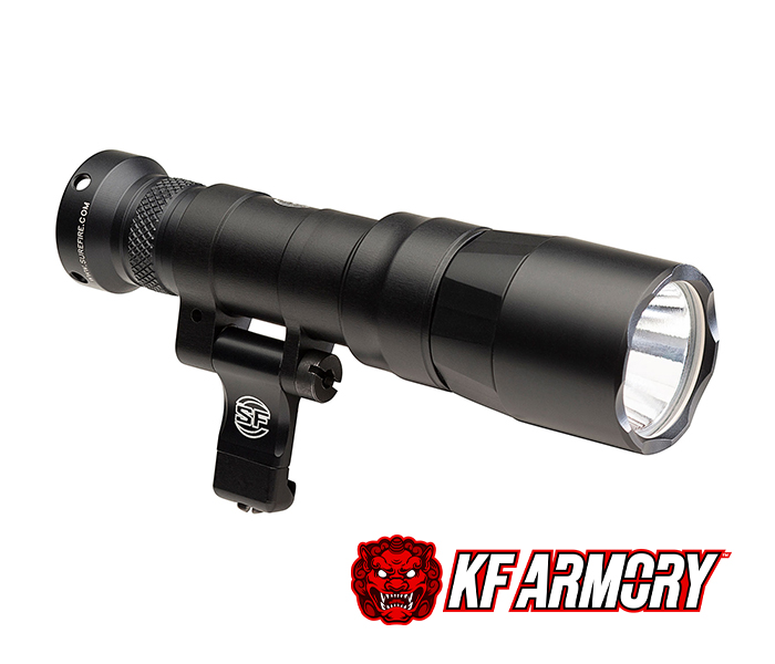 Surefire Turbo Series 3-Volt Dual Fuel Scout Light® Pro WeaponLight Black