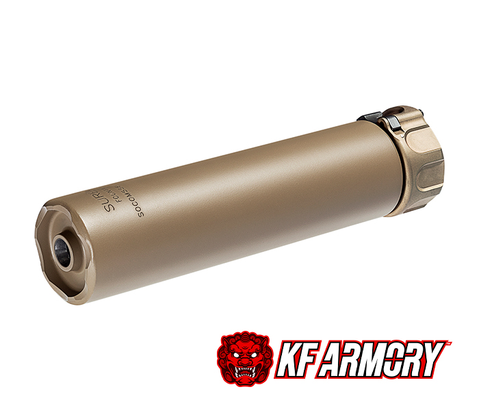 Surefire Dark Earth 5.56 SOCOM 2 Series Fast-Attach® Sound Suppressor (Silencer)