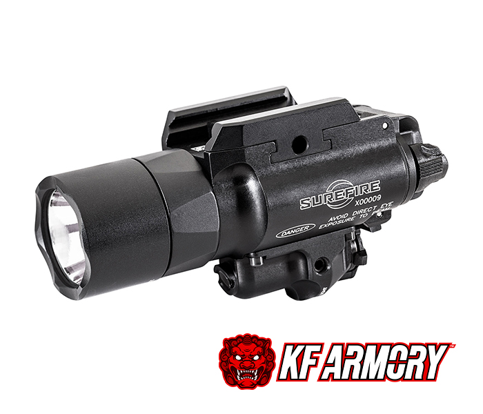 Surefire X400T-A Turbo Series WeaponLight + Red Laser