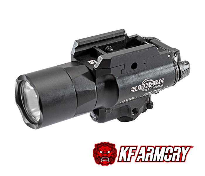 Surefire Ultra LED Handgun WeaponLight with Red Laser