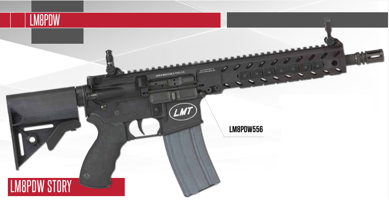 LMT LM8PDW SBR - 5.56, 10.5"