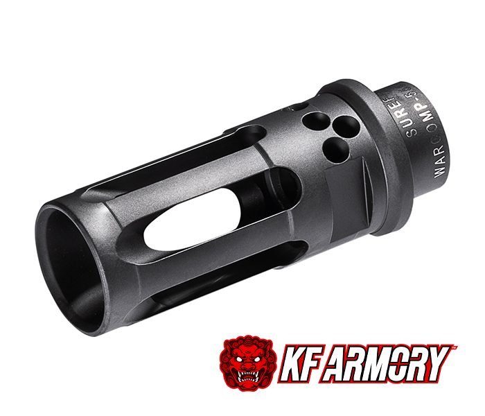 Surefire WARCOMP-556-CTN-1/2-28 Closed-Tine Flash Hider
