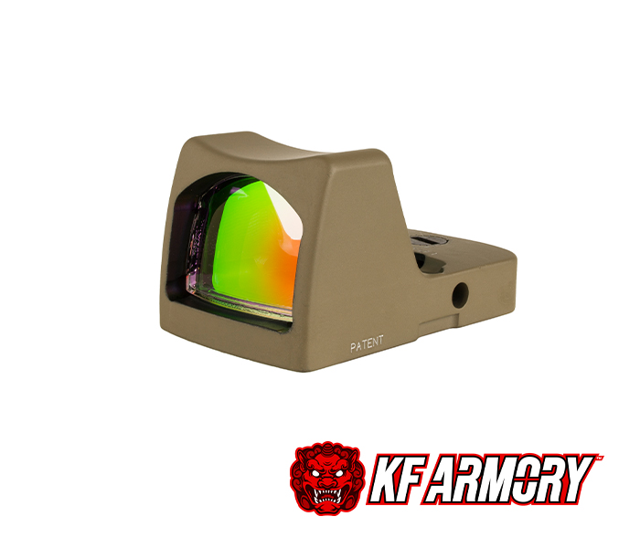 Trijicon® RMR® Type 2 Red Dot Sight 3.25 MOA Red Dot, Automatic LED Illuminated, Cerakote Flat Dark Earth