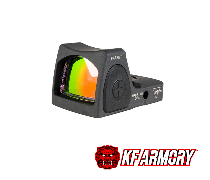 Trijicon® RMR® Type 2 Red Dot Sight 3.25 MOA Red Dot, Adjustable LED, Gray Cerakote