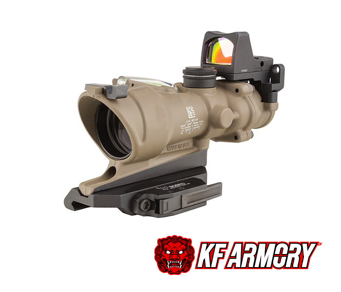 Trijicon® ACOG® 4x32 BAC ECOS Riflescope with Trijicon RMR® -5.56 BDC