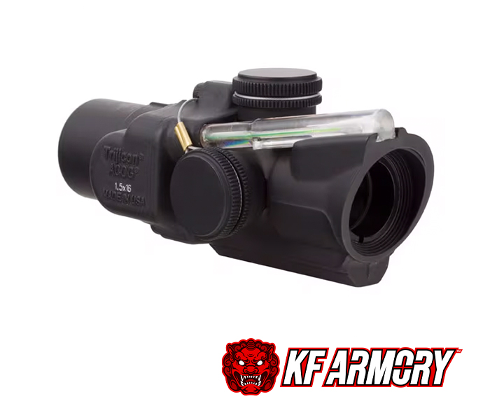 Trijicon® 1.5x16S Compact ACOG Low Illum Green Ring & 2 MOA