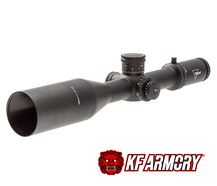 Trijicon® Tenmile® 4.5-30x56 Second Focal Plane (SFP) Long-Range Riflescope w/ Red/Green MOA Long Range, 34mm Tube, Matte Black, Exposed Elevation Adjuster w/ Return to Zero Feature