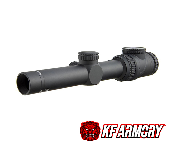 Trijicon® AccuPoint® 1-6x24 Riflescope MOA-Dot Crosshair w/ Green Dot, Tritium / Fiber Optics Illuminated