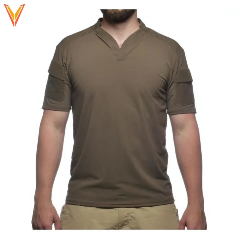 VELOCITY SYSTEMS Rugby Shirt Short Sleeve - GRN