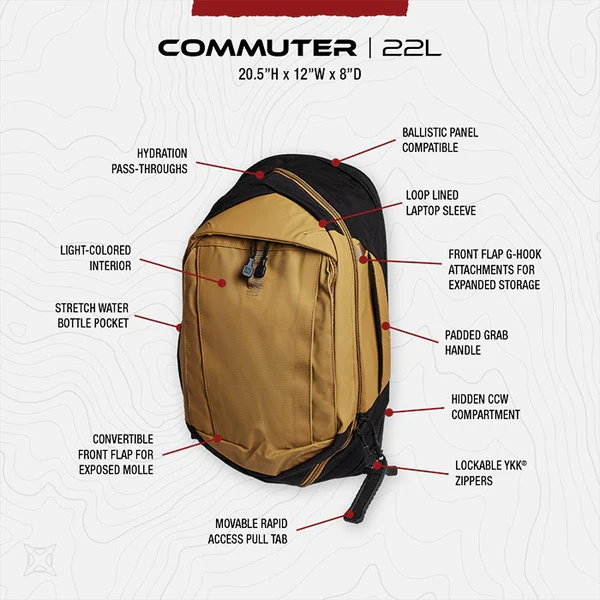 VERTX Commuter EDC Sling Bag