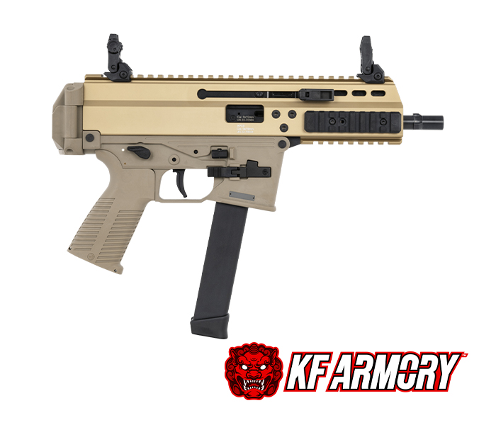 B&T APC9K Pro Pistol 9mm Glock Compatible Coyote Tan 5.5" Barrel 33 Round