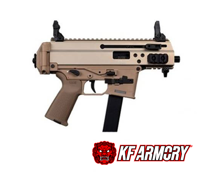 B&T APC9K Pro Pistol 9mm Glock Compatible Coyote Tan 5.5" Barrel 33 Round