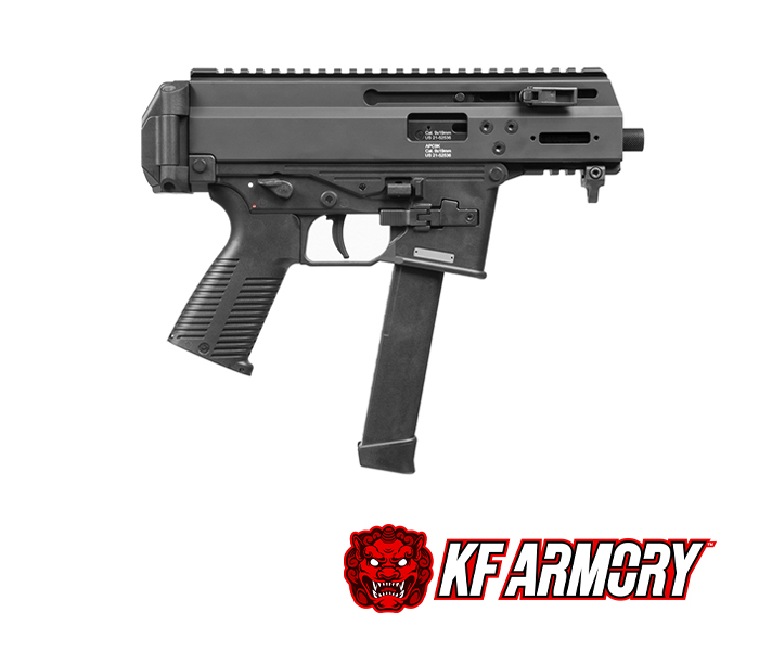 B&T APC9K PRO PISTOL 9MM GLOCK MAGAZINE - BLACK