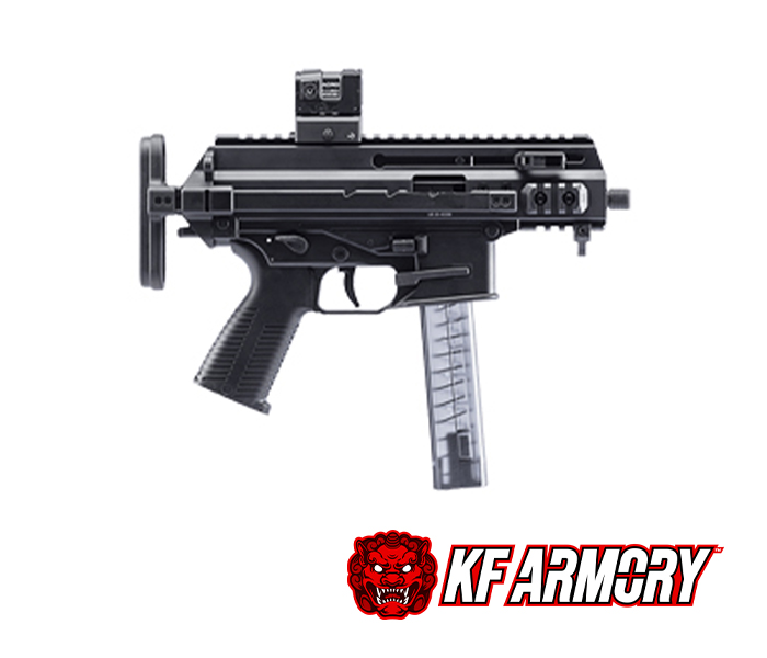 B&T APC9K 9mm 4.33" Bbl Black Short Barrel Rifle w/Telestock