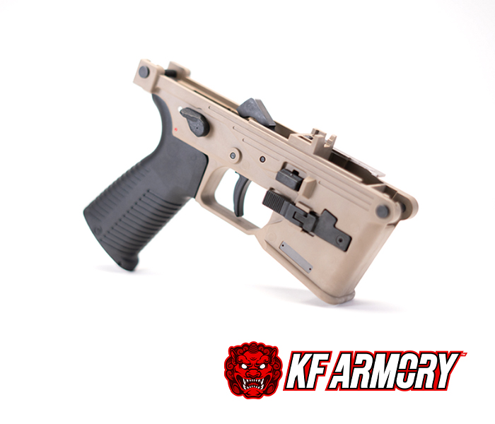 B&T Glock Compatible Magazine Lower 9x19mm for APC9/GHM9/SPC9 in Coyote Tan