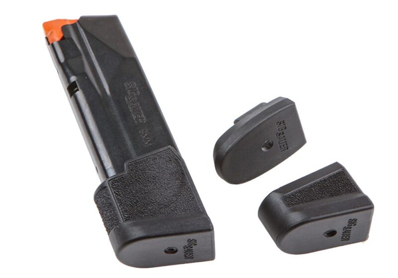 SIG SAUER, MAGAZINE, P365, X-MACRO, 9MM, 17 RD, BLK - Image 2