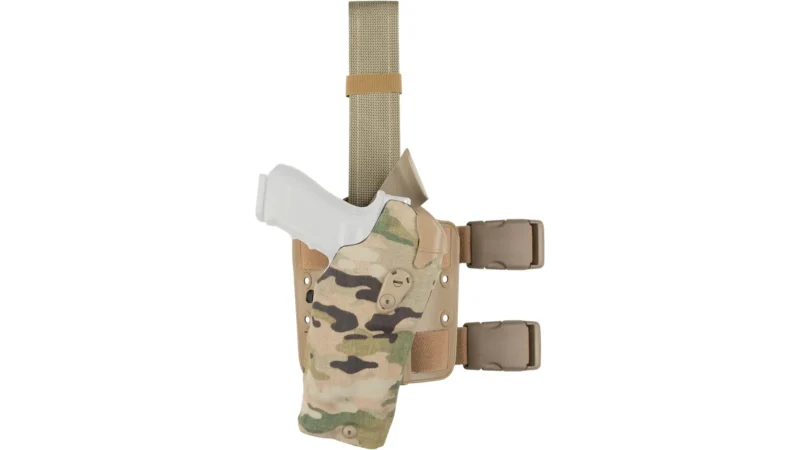 SAFARILAND 6384RDS Drop Leg Holster For Staccato P 4.4 w/ Light - RH, MC